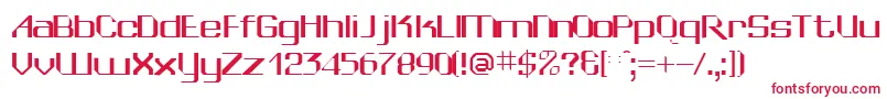 WedgiesskRegular Font – Red Fonts