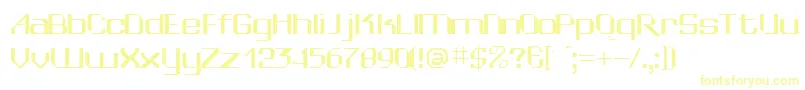 WedgiesskRegular Font – Yellow Fonts