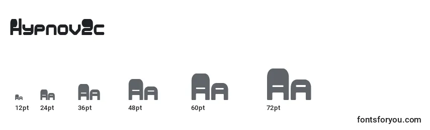 Hypnov2c Font Sizes