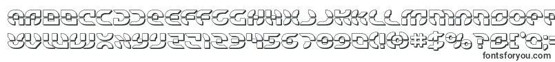 Starfighterbold3D-Schriftart – 3D-Schriften
