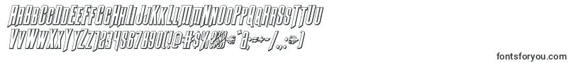 Butchsundance3Dital-fontti – 3D-fontit