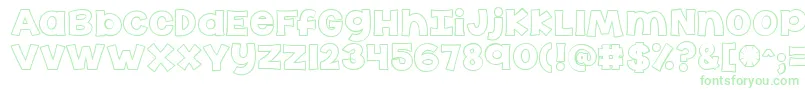 Kgthelasttimebubble Font – Green Fonts