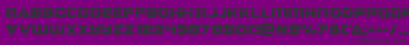 Jeebralaser Font – Black Fonts on Purple Background