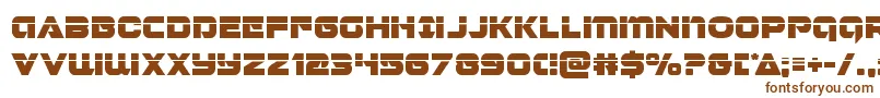 Jeebralaser Font – Brown Fonts on White Background