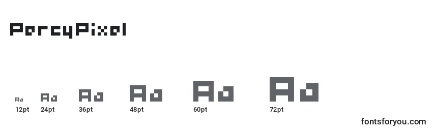 PercyPixel Font Sizes