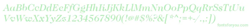 CaslonMediumItalic Font – Green Fonts