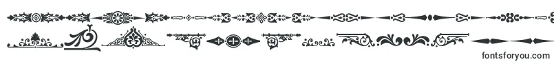 Ornamenttm2-fontti – Alkavat O:lla olevat fontit