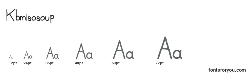 Kbmisosoup Font Sizes
