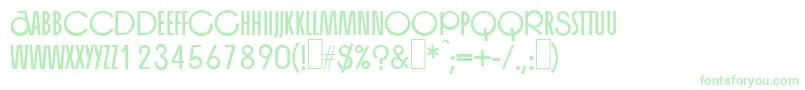 Подробнее о шрифте OrgangrinderRegular Шрифт OrgangrinderRegular – зелёные шрифты