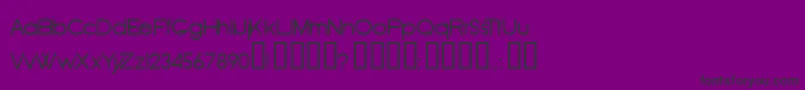 Oldrrg Font – Black Fonts on Purple Background