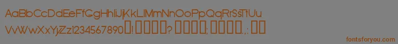 Oldrrg Font – Brown Fonts on Gray Background