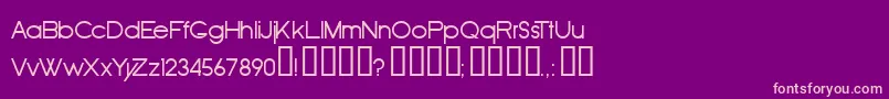 Oldrrg Font – Pink Fonts on Purple Background