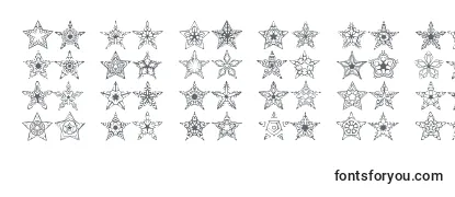 Review of the 90stars Font