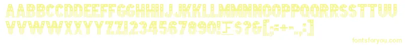 StarsStripes Font – Yellow Fonts