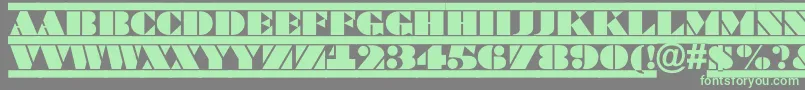 Más sobre la fuente BraggatituldcfrRegular fuente BraggatituldcfrRegular – Fuentes Verdes Sobre Fondo Gris
