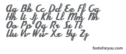ElectricityPersonalUse Font