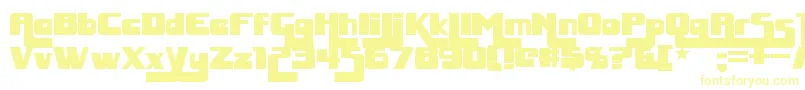 HuggyBear Font – Yellow Fonts