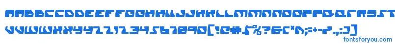 Daedalusc Font – Blue Fonts on White Background