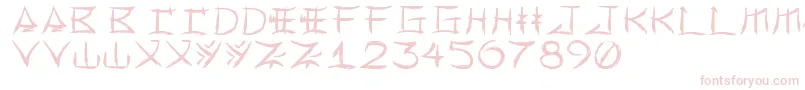 Yonezawa-Schriftart – Rosa Schriften