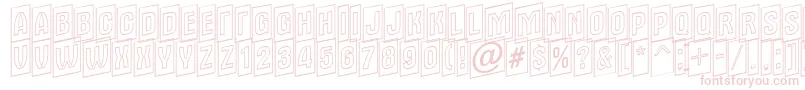 Alter15 Font – Pink Fonts on White Background