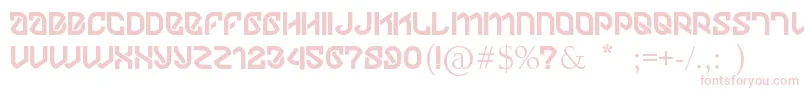 Dylov4stuff Font – Pink Fonts on White Background