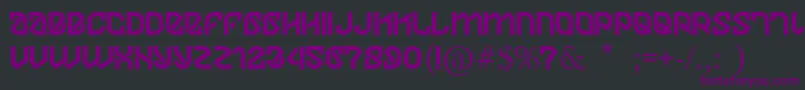 Dylov4stuff Font – Purple Fonts on Black Background