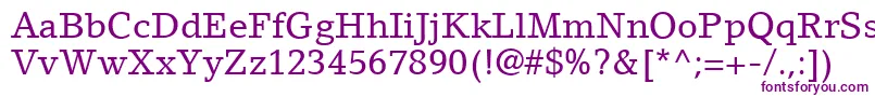 LinoLetterLtRoman Font – Purple Fonts