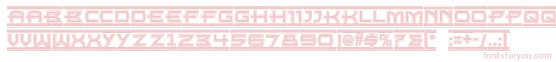 Empire ffy Font – Pink Fonts on White Background