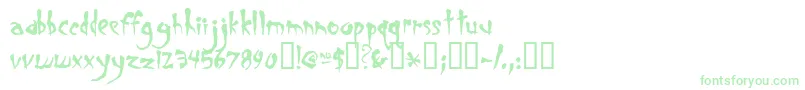 Smegalomania Font – Green Fonts