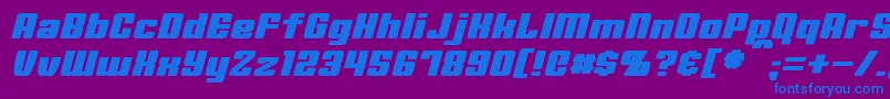 More about MinervaItalic Font MinervaItalic Font – Blue Fonts on Purple Background