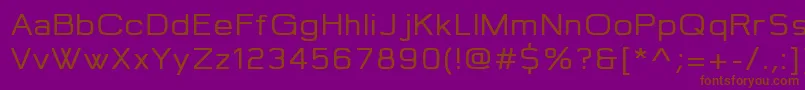 Jepanten Font – Brown Fonts on Purple Background