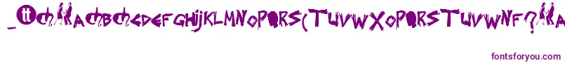 Splintered Font – Purple Fonts