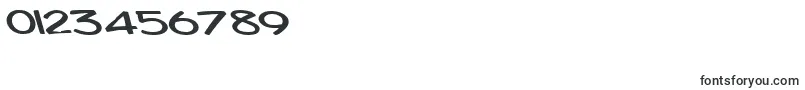 Boosterrocketlight83Bold-Schriftart – Schriften für Zahlen und Nummern