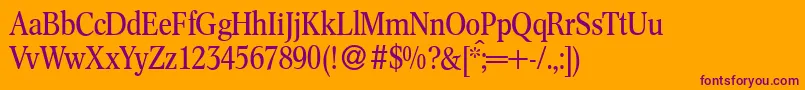 Más sobre la fuente C791RomanRegular fuente C791RomanRegular – Fuentes Moradas Sobre Fondo Naranja