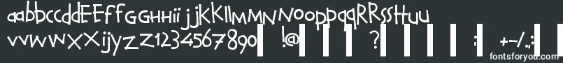CalvinAndHobbesNormal Font – White Fonts