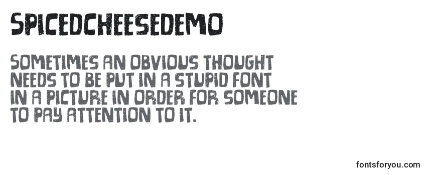 Spicedcheesedemo Font