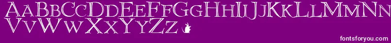 Más sobre la fuente ElliottlandJ fuente ElliottlandJ – Fuentes Blancas Sobre Fondo Morado