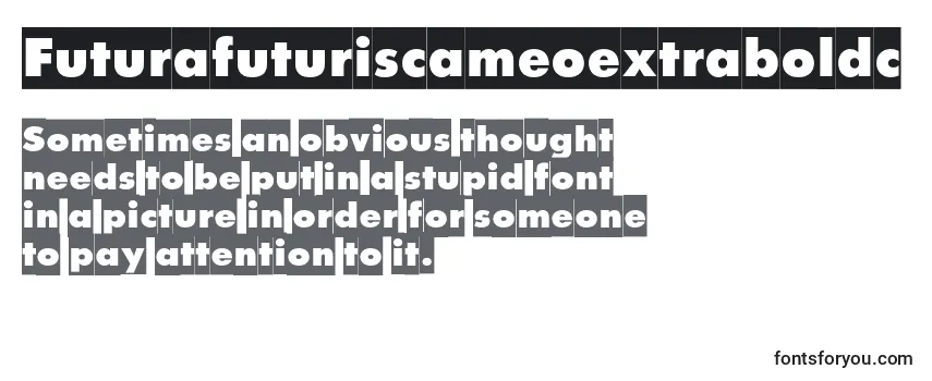 Review of the Futurafuturiscameoextraboldc Font