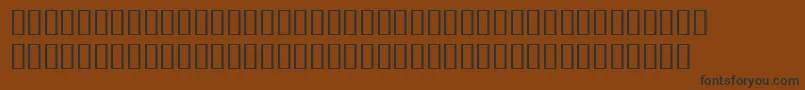 BulmerMtSemiboldExpertItal Font – Black Fonts on Brown Background