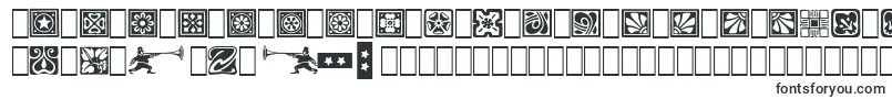 SquareOrnaments-fontti – Koristeelliset fontit