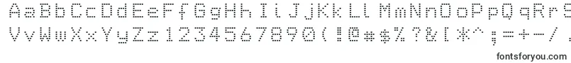 Шрифт Epson1 – популярные шрифты