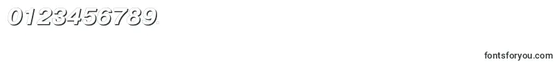 PragmaticashadowcttBolditalic Font – Fonts for Numbers and Digits