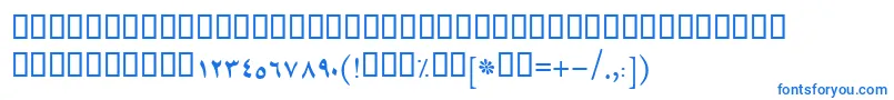 BTehran Font – Blue Fonts