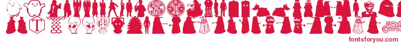 Whovian Font – Red Fonts