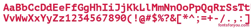 PtMonoBold Font – Red Fonts