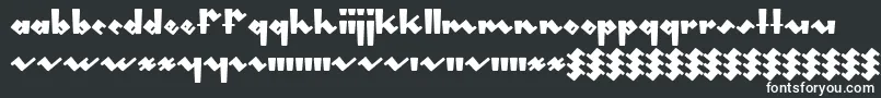 Gleeburger Font – White Fonts