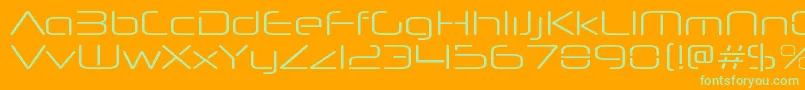 Подробнее о шрифте NeuropolnovaxpltRegular Шрифт NeuropolnovaxpltRegular – зелёные шрифты на оранжевом фоне