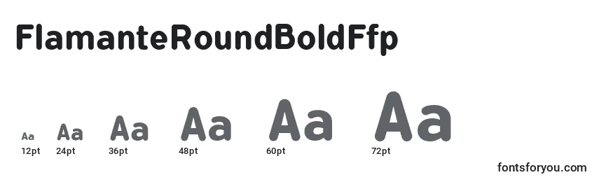 FlamanteRoundBoldFfp Font Sizes