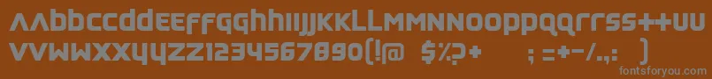 More about FeedbackQuiet Font FeedbackQuiet Font – Gray Fonts on Brown Background