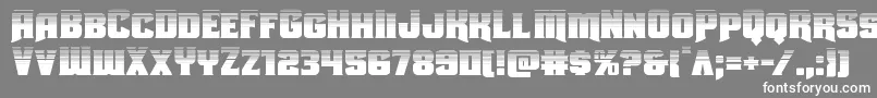 Uniongrayhalf Font – White Fonts on Gray Background